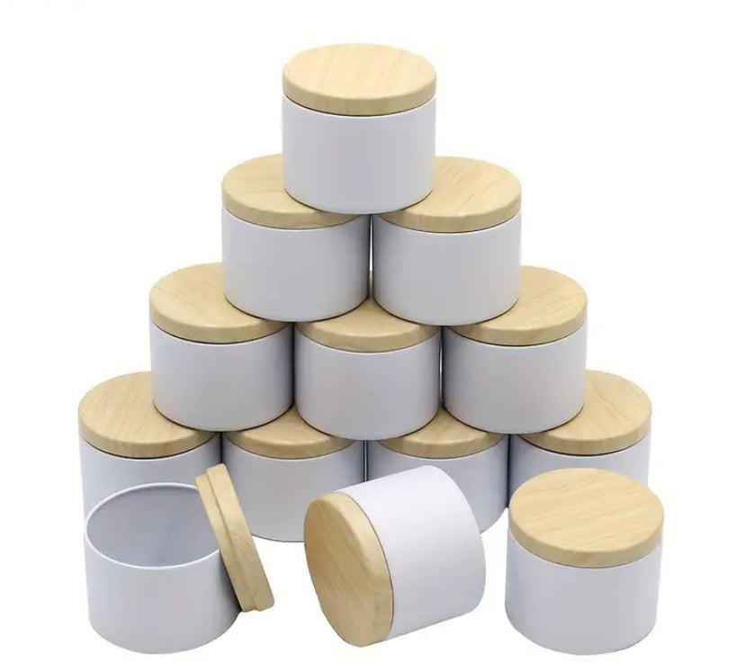 Winter candles - set of 3