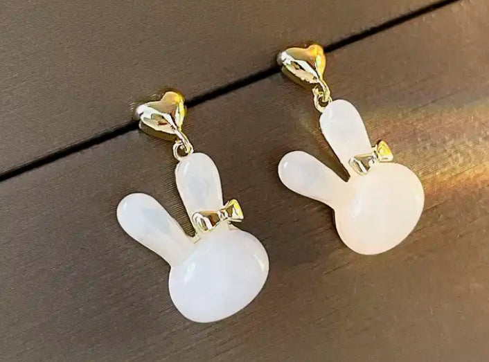 Bow Bunny Earrings